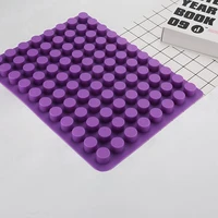88 hole modern ice cream mold easy to use multifucntional silicone creative round shape ice tray kitchen toolsfor baking