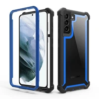 case for s21 heavy duty protection pctpu clear case for samsung galaxy s21 ultra s20 fe s10 5g s20 lite shockproof sturdy cover