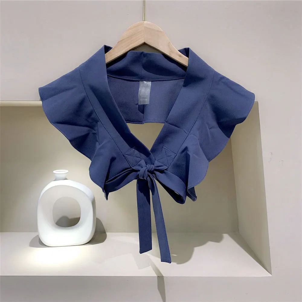 Linbaiway летние Ложные воротнички для женская рубашка-обманка девочек шаль-накидка