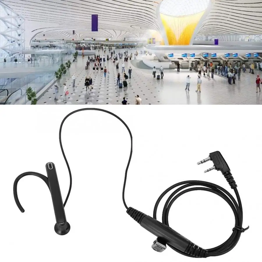 2-контактный наушник-вкладыш Bluetooth микрофон PTT наушники гарнитура аксессуары K1 |