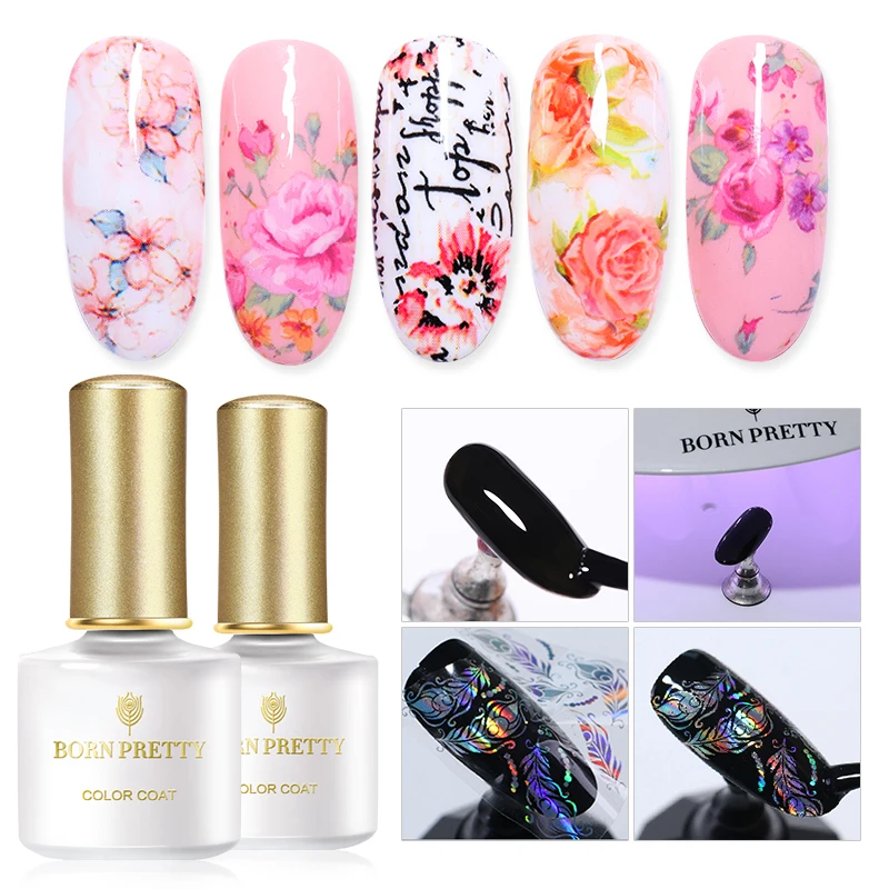 Переносная фольга BORN PRETTY 6 мл Гель лак для ногтей клейкая наклейка клей