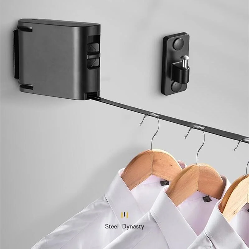 

Retractable Clothesline Indoor Outdoor Clothes Drying Rack Rope Tensioner Tightener For Apartment Balcony Laundry Products