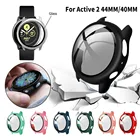 Чехол на весь экран для Samsung Galaxy Watch Active 2 44 мм 40 мм, защитный чехол для экрана Active 2 44 мм, чехлы