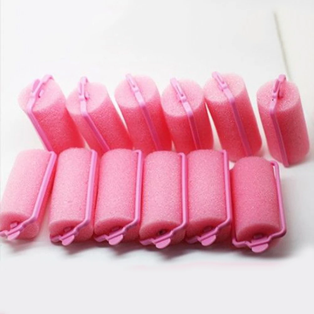 12 шт./пакет волшебная губка пены подушки укладки волос ролики бигуди Твист