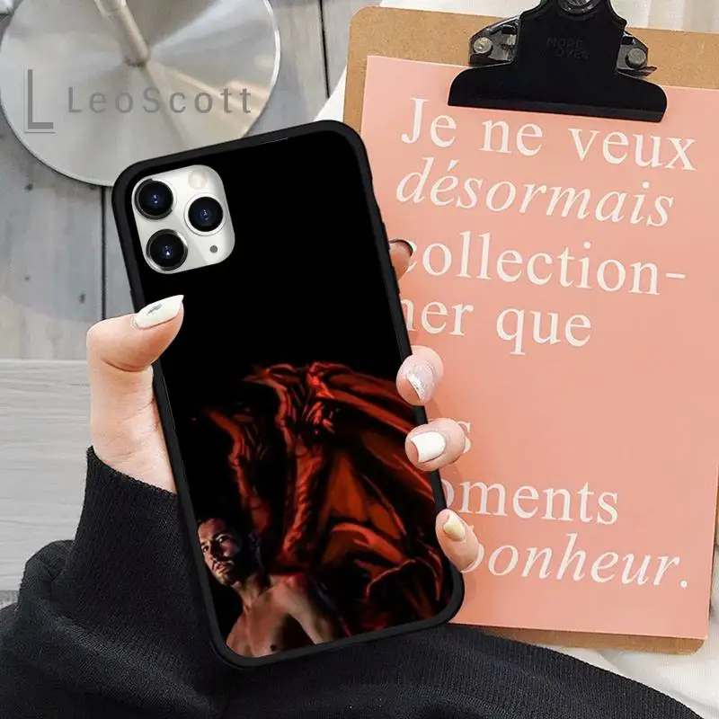 

Movie Lucifer Poster TV Series star Phone Case for iPhone 11 12 pro XS MAX 8 7 6 6S Plus X 5S SE 2020 XR