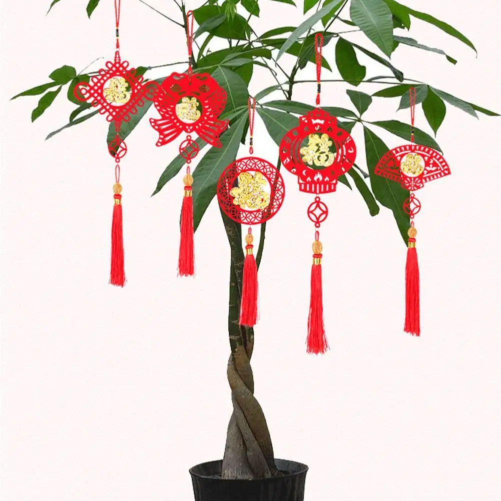 

Chinese New Year Decorations Chinese Knot Lantern Pendants New Year 2022 Spring Festival Decor DIY Christmas Droppings