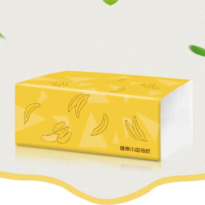 

4PCS Silky Smooth Soft Premium 3-Ply Toilet Paper Kitchen Toilet Facial Tissues 11UF