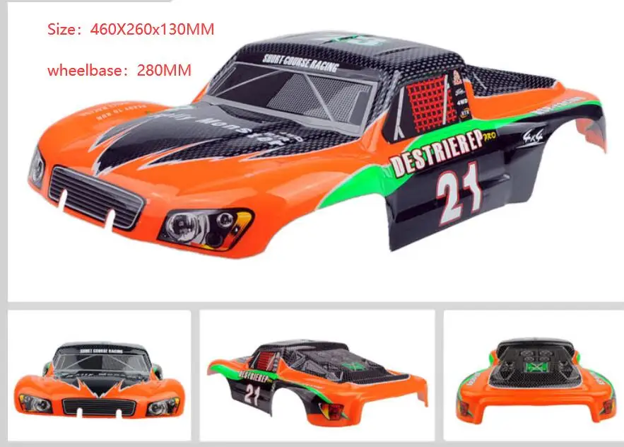 HPI1/10 Масштаб SC10 прозрачный корпус грузовика F150 SLASH Losi HN AE HPI Hraxxas Hobao VRX FS Kyosho Redcat HSP