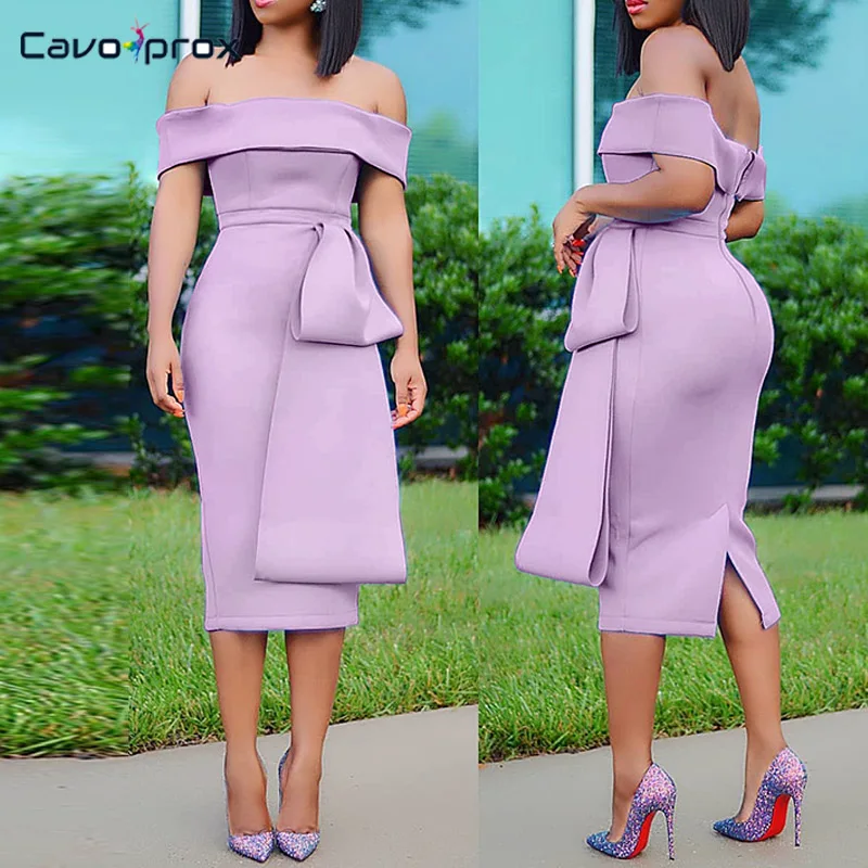 Женское платье с открытыми плечами элегантное облегающее вечернее уличная