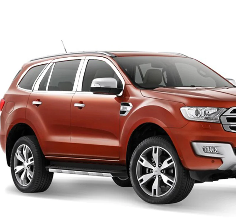 

stainless steel car window trims for ford everest 2015 2016 2017 2018