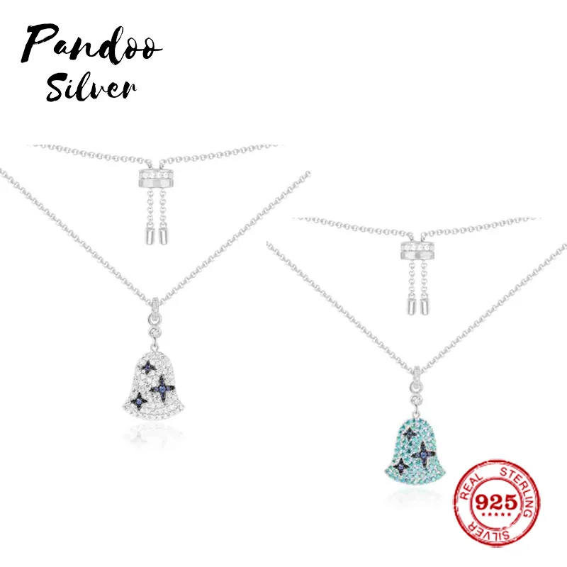 Модные очаровательные стерлингового серебра копия 1:1 небесно голубой и темно