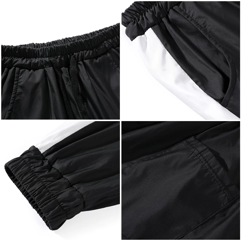 

Men Casual Pants Quality Brand Mens Street Hip Hop Drawstring Trousers Fashion Male Thin Section Comfortable Sweatpants
