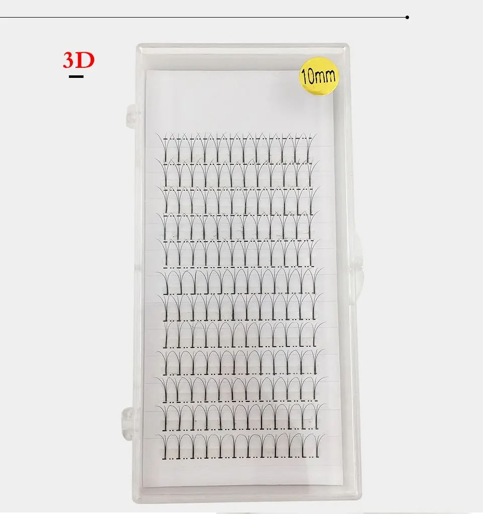 9D/8D/7D/3D наращивание ресниц, норковые ресницы, предварительно изготовленные объемные веера, индивидуальные ресницы для наращивания