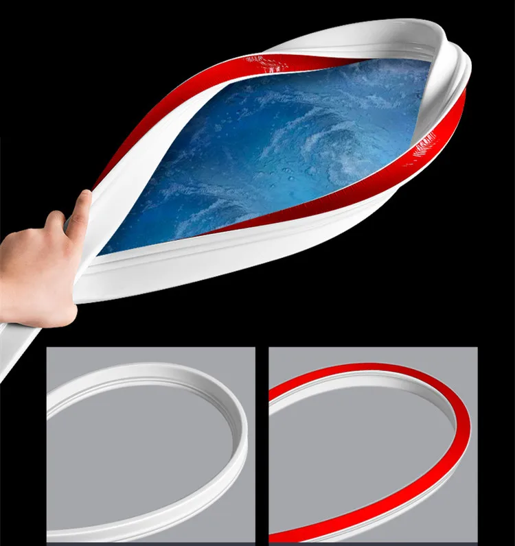 1 м Силиконовая пробка для воды в ванную блокирующая душевая дамба отделение