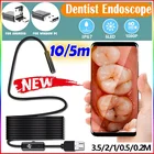 Стоматологический эндоскоп ручной 7 мм Мини водонепроницаемый USB Отоскоп камера Android ПК эндоскопический ушной вкладыш для ушей зубов носа осмотра