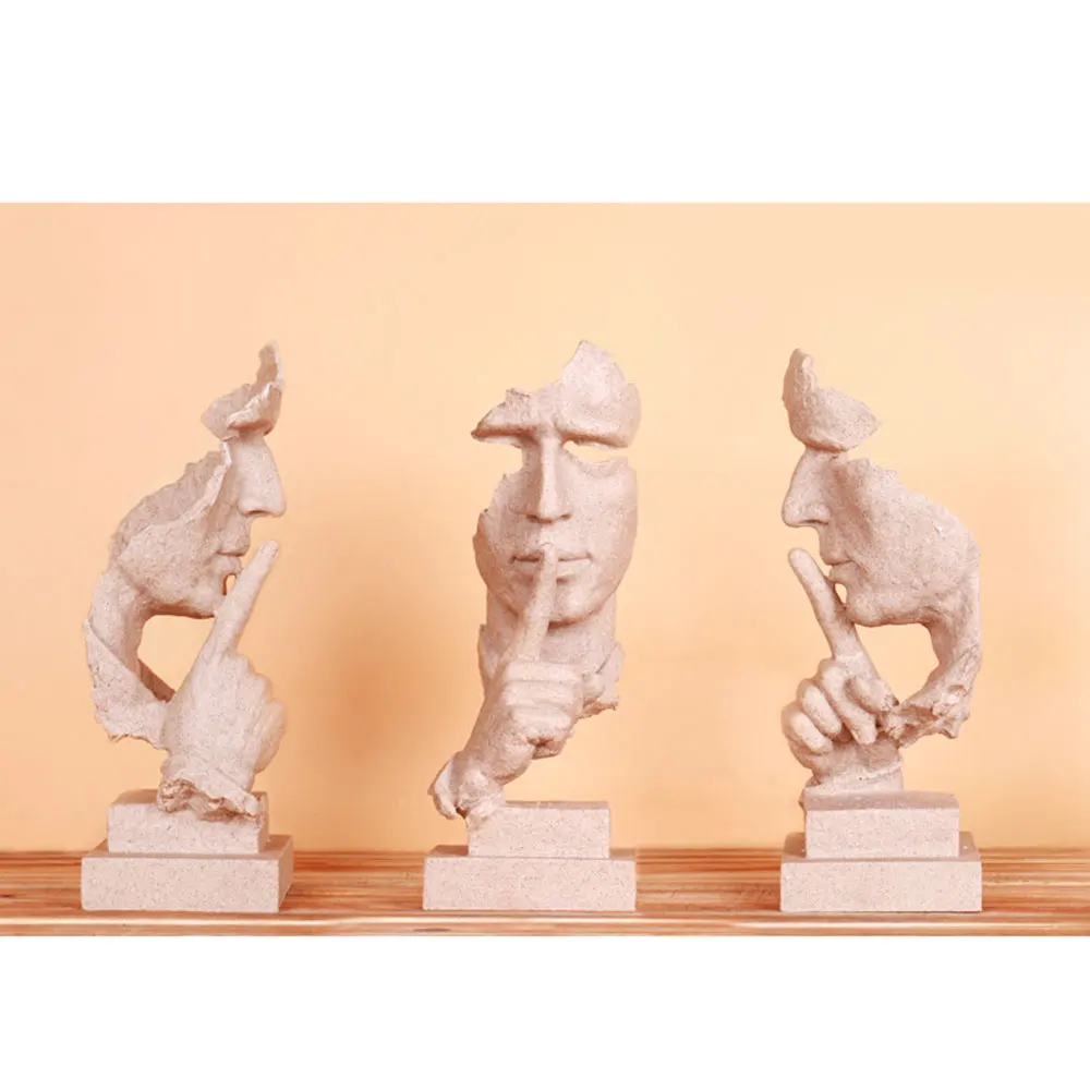 Ручная работа Thinker домашний декор Коллекционные Фигурки украшения для гостиной