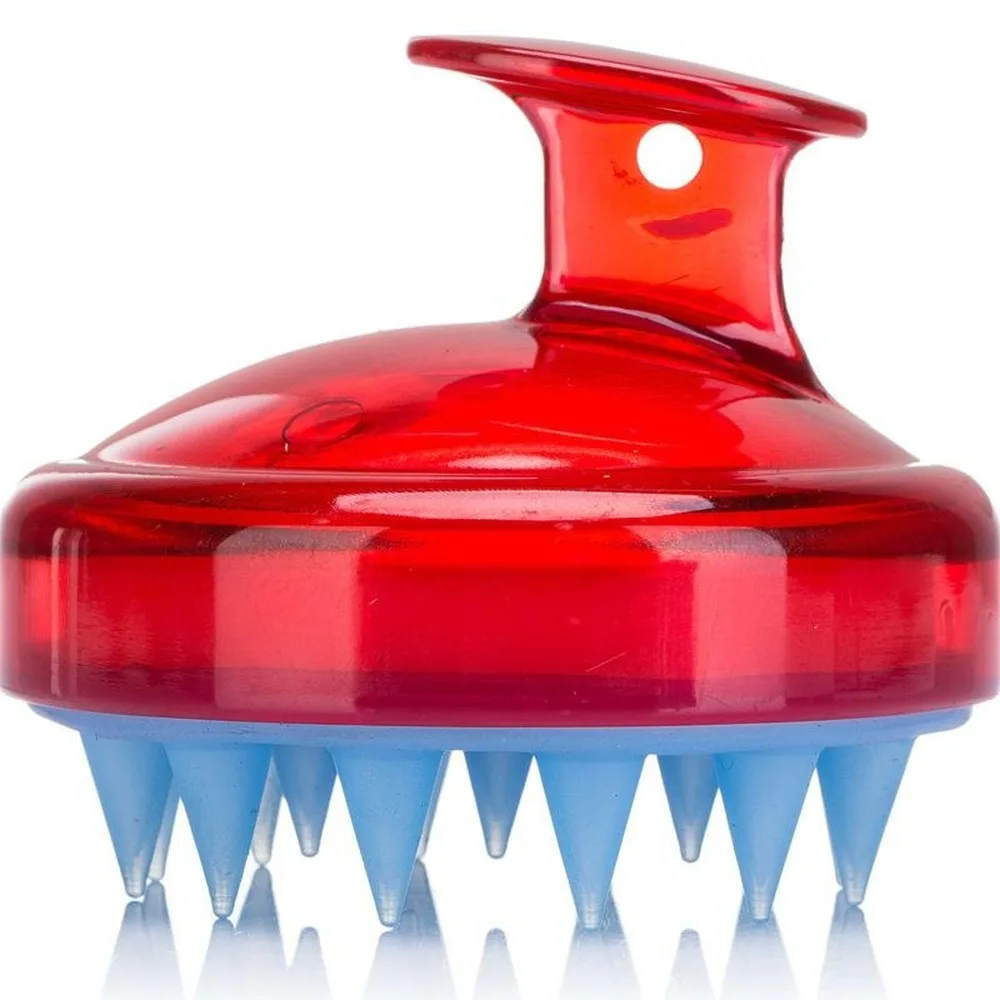 

Силиконовая щетка для шампуня для кожи головы cesillo De Masaje, удобные силиконовые массажные щетки для мытья волос, спа, массажные кисти для похуд...