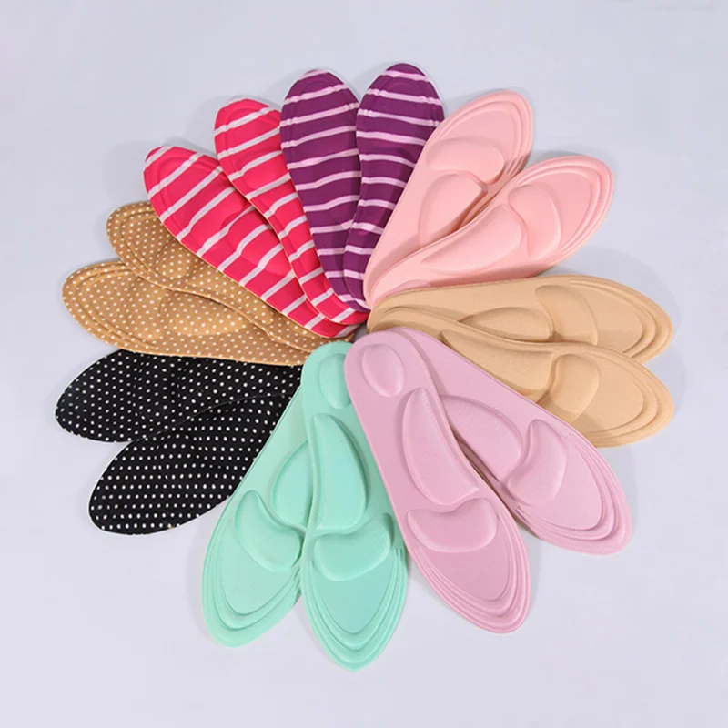 

1 Pair 4D Sport Sponge Soft Insole High Heel Shoe Pad Pain Relief Arch Support Cushion Pad FS99