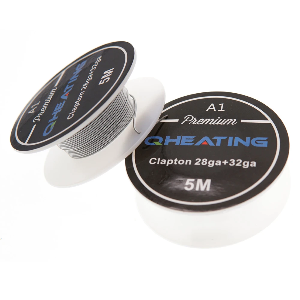 Нагревательная катушка fusedClapton для RDA RBA 26GA + 32GA 5 м/roll KA1|Аксессуары| |