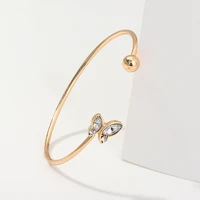 2020 new european and american simple and fashionable hand ornament temperament butterfly bracelet and bracelet for women gift