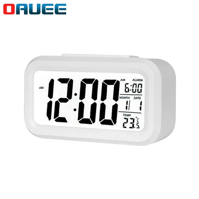 Смарт-часы электронные цифровые настольные часы с ЖК-дисплеем ленивый будильник