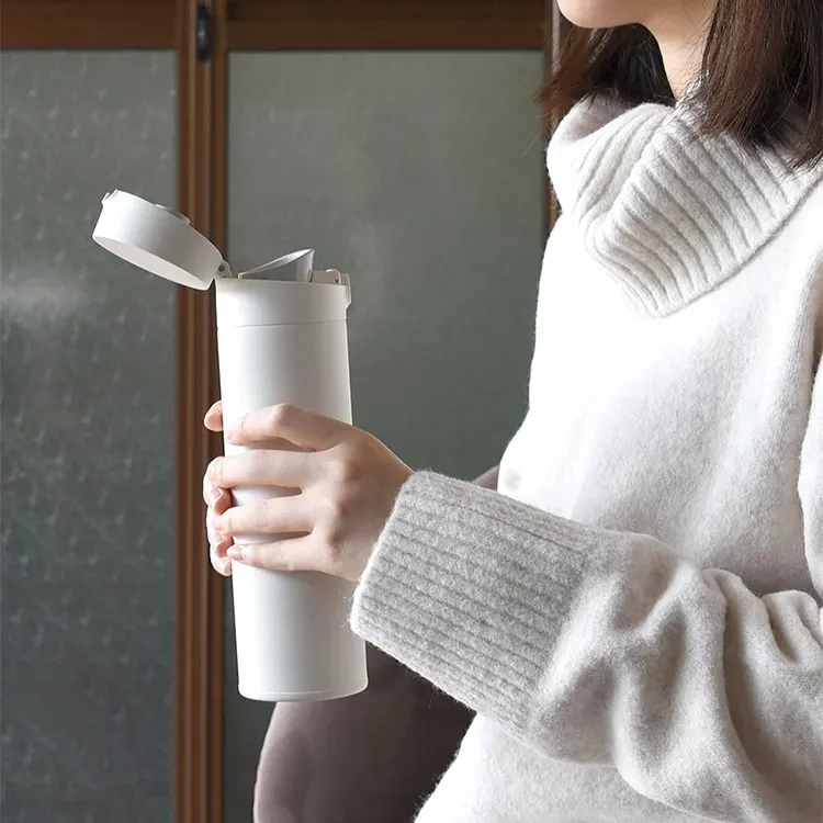 

Xiaomi Water Bottle Keep Warm Cold 480ml Mijia Thermo Cup Stainless Steel Thermal Vacuum Mug Travel Portable Vacuum Cup Coffee