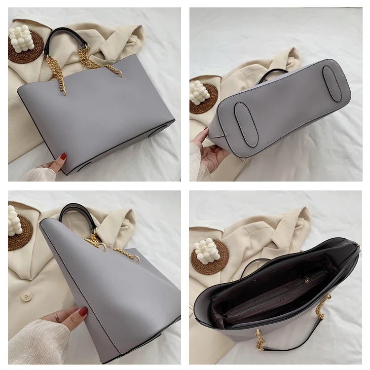 casual handbag women big tote bag leather handbags for ladies new elegant shoulder bag luxury handbags women bags designer sac free global shipping