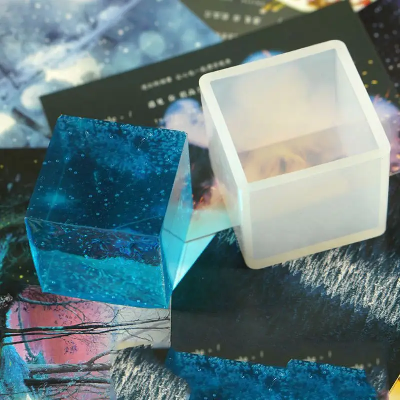 Форма квадратная силиконовая для изготовления ювелирных изделий сделай сам