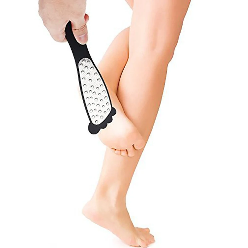 Двусторонняя пилка для ног удаления мозолей Шлифовальная Пилка кутикулы скребок