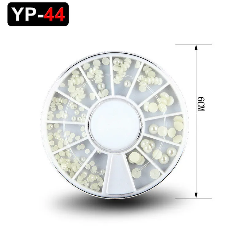 Стразы смешанных цветов для ногтей Блестящие Необычные бусины маникюра дизайн 3D