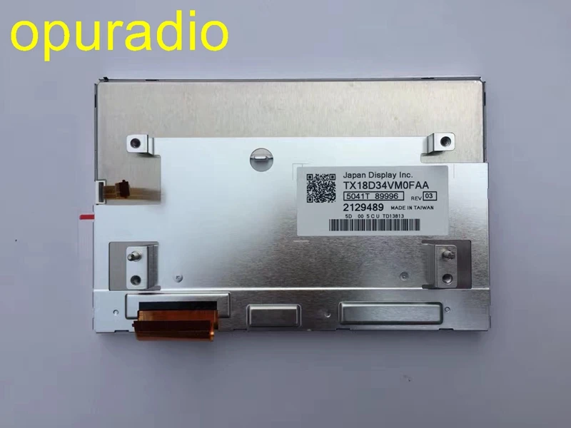 Оригинальный Новый 7 0 дюймовый ЖК дисплей TX18D34VM0FAA экран для Mercedes A212 E Class 14 16 лет
