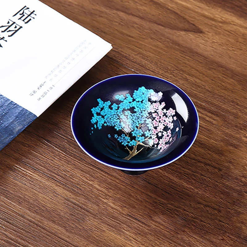 SENDIAN изысканные керамические чайные чашки меняют цвет при нагреве бутиковые