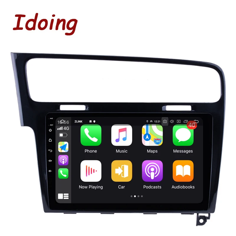 Головное устройство Idoing PX5 на Android 10 2 дюйма для Volkswagen Golf 7 2012-2020 автомагнитола
