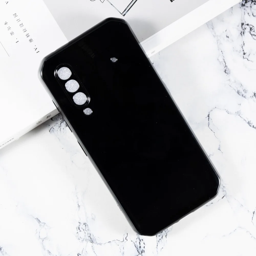 Глянцевый мягкий силиконовый чехол для Blackview BL6000 Pro смартфона из ТПУ симпатичная