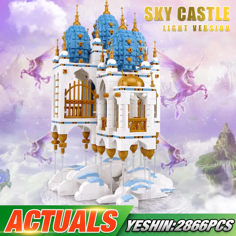 

Mold KING 16015 уличные строительные игрушки, небо, плавающий замок, модель дома, строительные блоки, детские строительные блоки