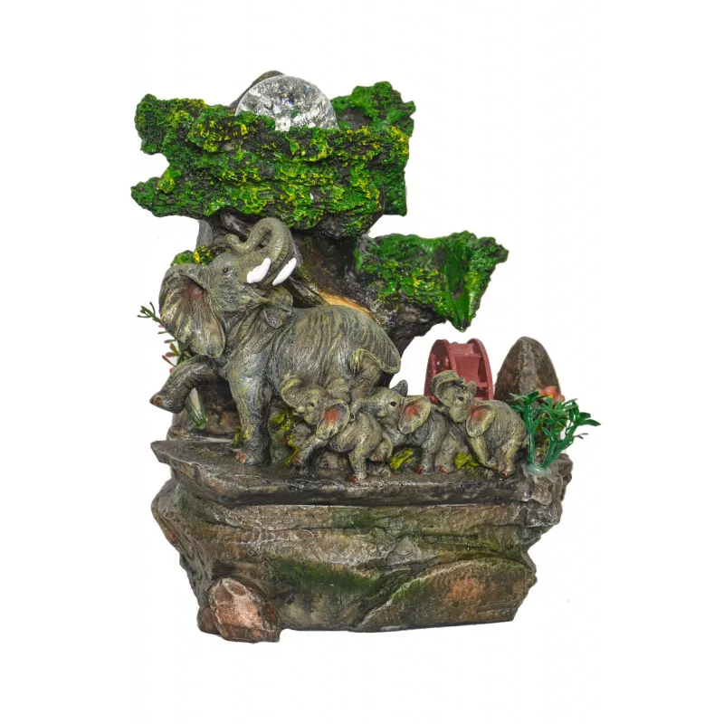 Декоративный настольный фонтан &quotСлоны 2&quot | Дом и сад
