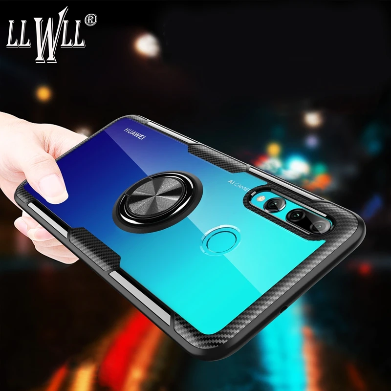 Чехол для Honor 10i прозрачный акриловый чехол-кольцо для Honor 10i 20i 10 20 Lite Pro V20 Honor Play магнитный автомобильный держатель бронированный чехол