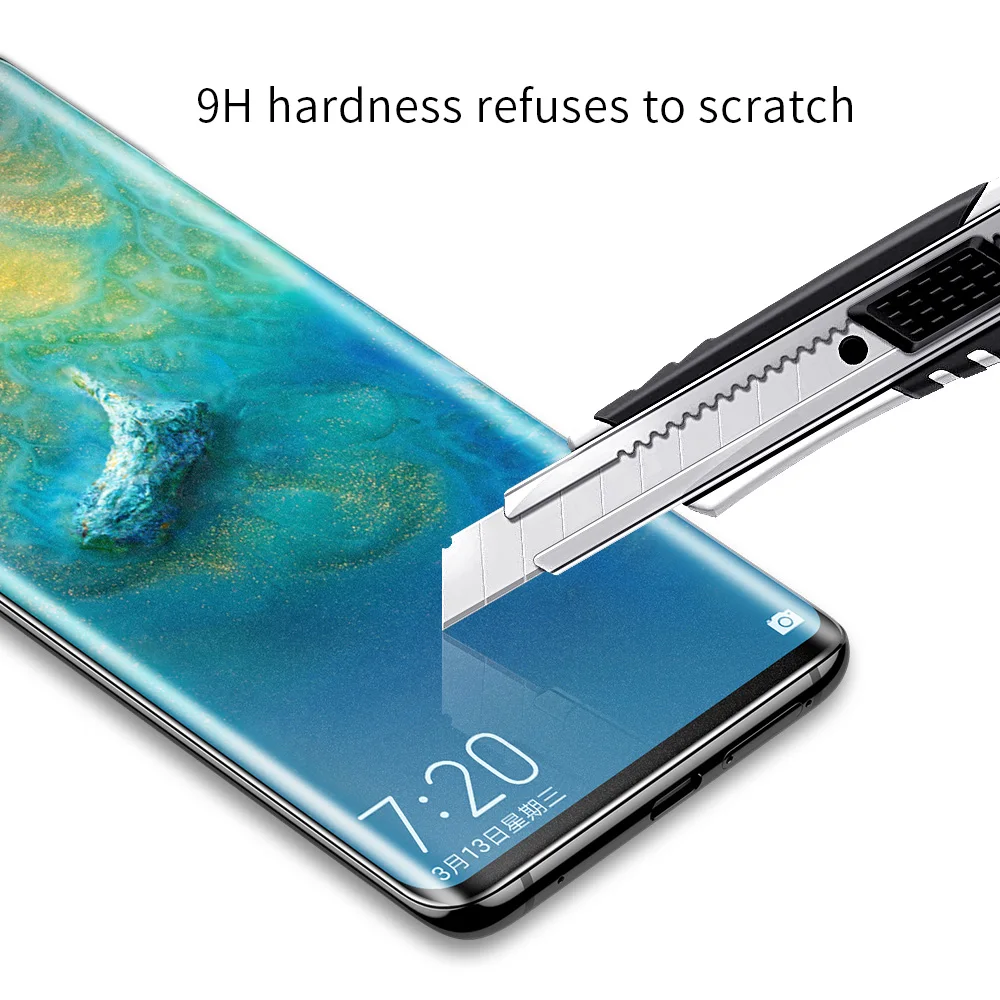 Матовое закаленное стекло SmartDevil для Huawei Nova 5i Pro протектор экрана без отпечатков