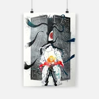 fullmetal alchemist anime canvas print picture wall art cool paintings home decoration module poster for living room frame
