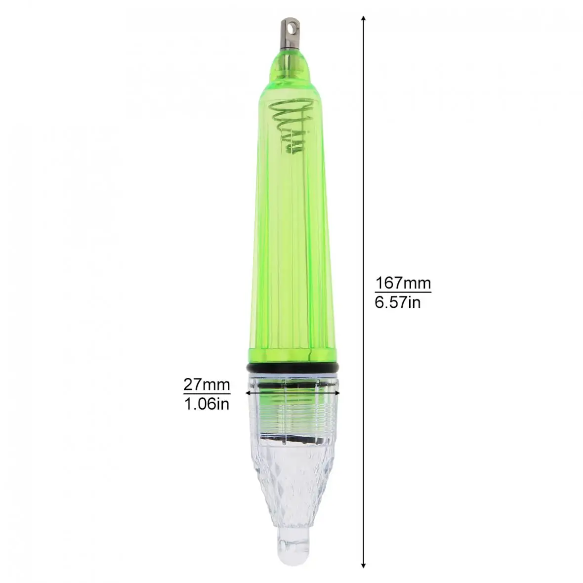 Пластиковый цветной светодиодный светильник для подводной ночной рыбалки