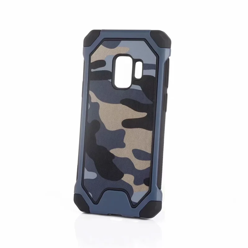 Deep Blue NFH смешанный Армейский Камуфляж Броня чехол для samsung Galaxy S9 S9 Plus S10 Lite S10 Plus A30 A40 50 A70 A6 Plus силиконовый чехол - Цвет: Deep Blue
