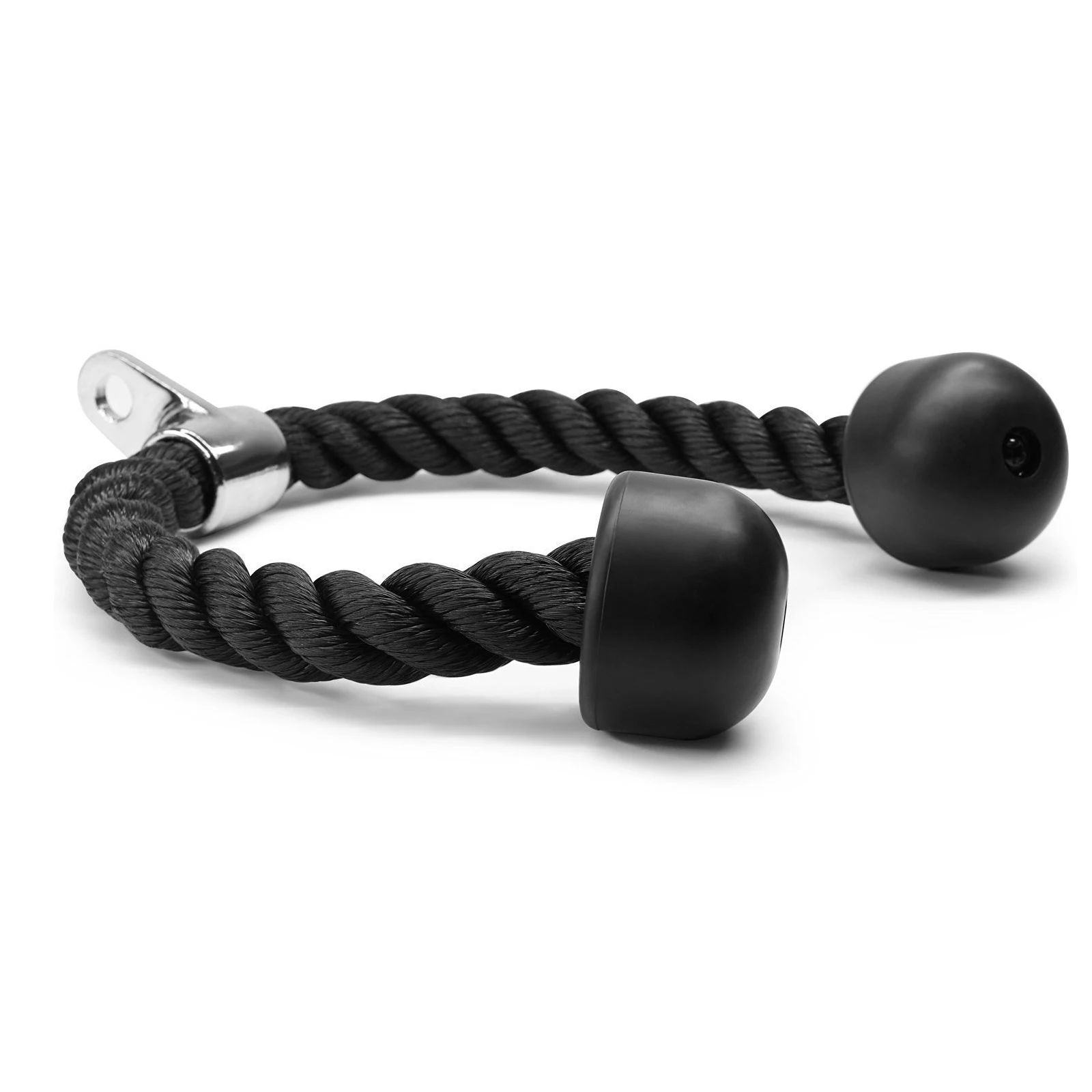 Трос для трицепса с карабином тренажер тренажерного зала