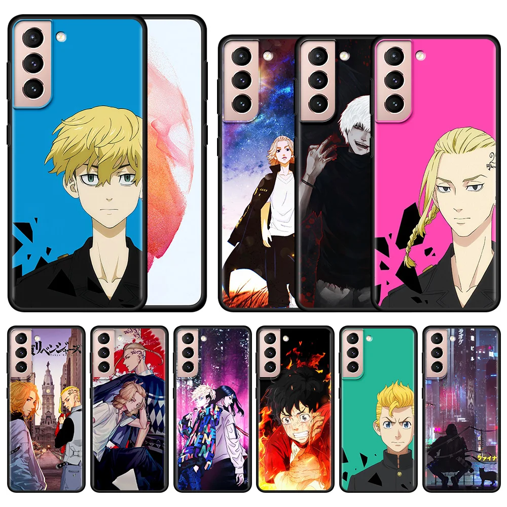 

Tokyo Avengers Anime Case For Samsung Galaxy S20 S21 Ultra FE S22 S21 S20 S10 S9 S8 Plus S10Lite S10e Note 20 Ultra 10plus Capa