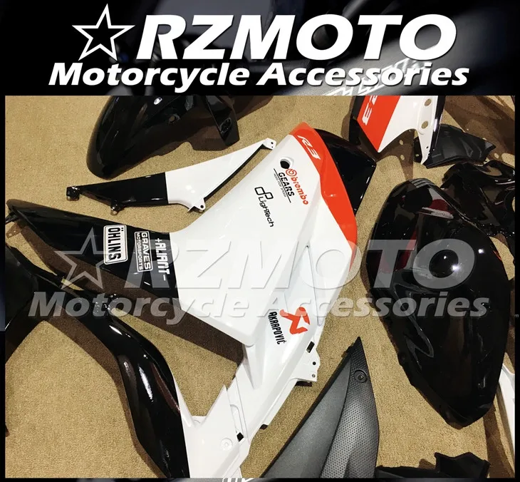 Новый комплект обтекателей для мотоциклов из АБС пластика YAMAHA YZF R25 R3 2015 2019 года