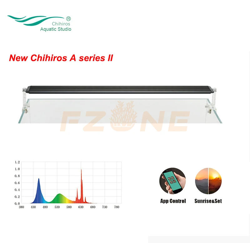 Новая аквариумсветодиодный светодиодсветильник лампа Chihiros A Serials II для