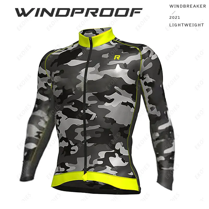 Мужская велосипедная одежда 2022 уличная легкая ветровка с длинными рукавами