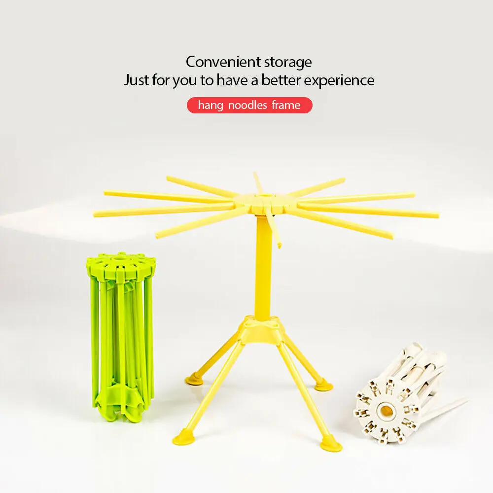 

1pcs Plastic Kitchen Pasta Dried Noodle Rack Collapsible Stand Noodles Holder Hanging Rack Cooking Tools