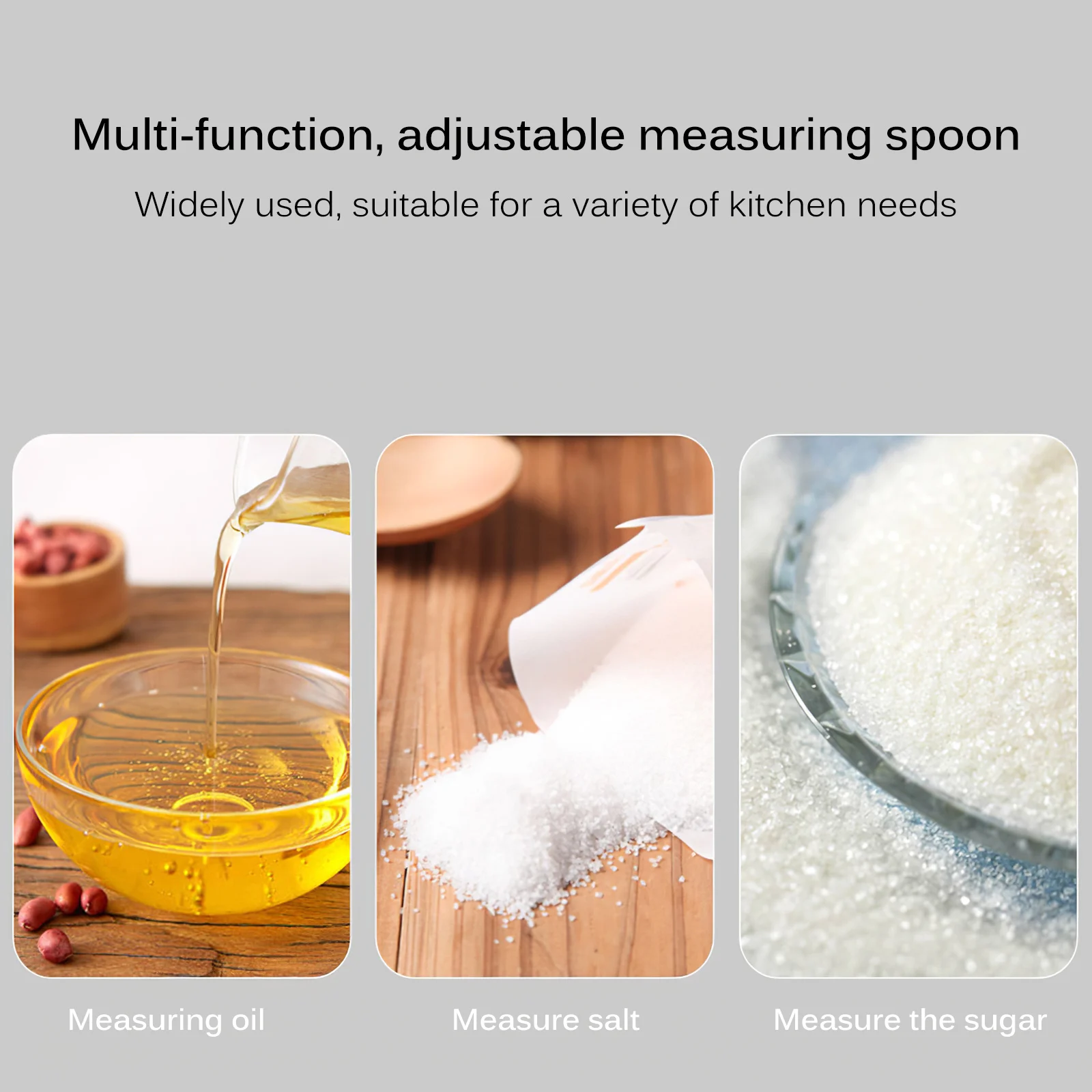 Столовая ложка для сухих и жидких ингредиентов приготовления выпечки 2 шт. | Дом