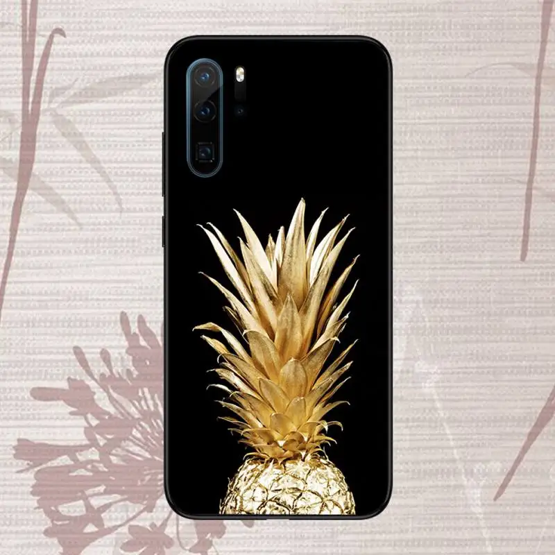

Golden Cactus Banana Leaf Phone Case For Huawei honor Mate P 9 10 20 30 40 Pro 10i 7 8 a x Lite nova 5t
