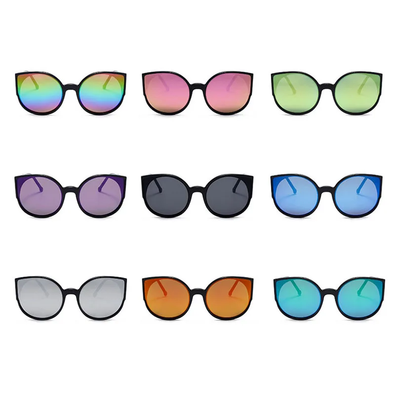 

seemfly New Fashion Cat Eye Sunglasses Women Sunglasses Female Gradient Points Sun Glasses UV400 Oculos feminino de sol